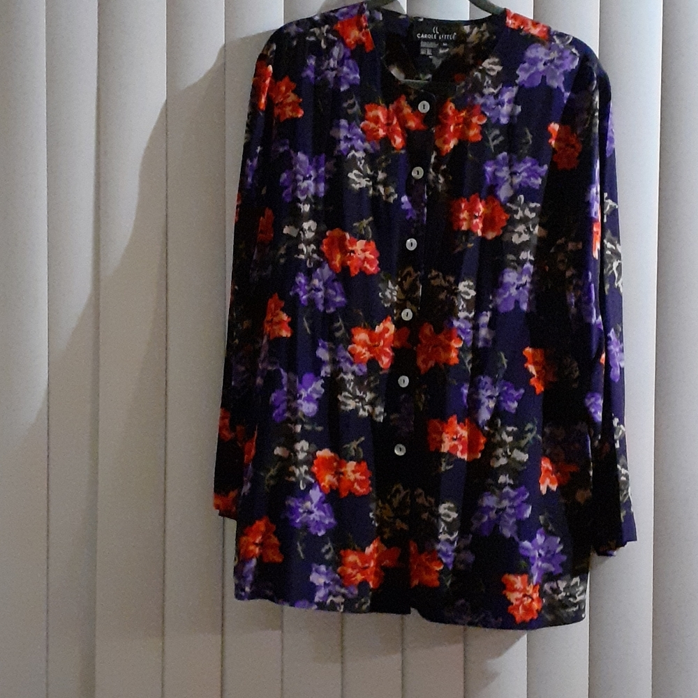 Silk Carole Little 12W Top
